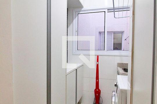 Área de Serviço de apartamento à venda com 2 quartos, 110m² em Vila Alpina, Santo André