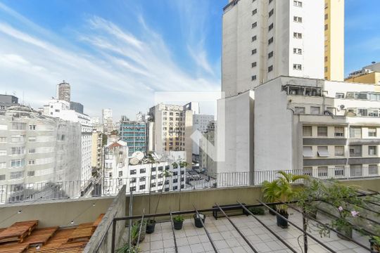 Vista da Sala de apartamento à venda com 2 quartos, 45m² em Campos Elíseos, São Paulo