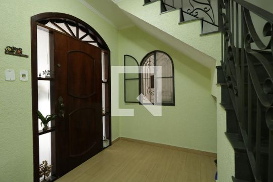 Sala de Entrada de casa à venda com 4 quartos, 249m² em Vila Gilda, Santo André