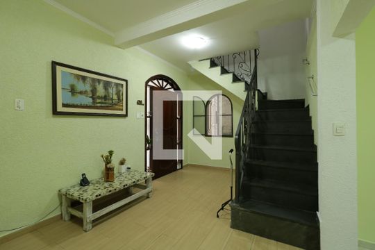 Sala de Entrada de casa à venda com 4 quartos, 249m² em Vila Gilda, Santo André