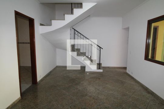 Sala de casa de condomínio para alugar com 3 quartos, 130m² em Vila Santos, São Paulo