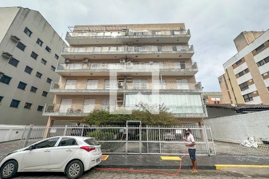 Fachada de apartamento para alugar com 3 quartos, 100m² em Balneário Cidade Atlântica, Guarujá