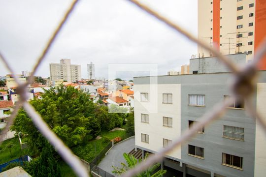 Vista da Varanda  de apartamento para alugar com 2 quartos, 48m² em Vila Valparaíso, Santo André