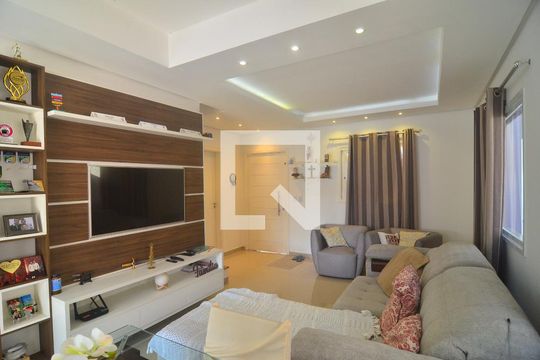 Sala de casa de condomínio à venda com 3 quartos, 122m² em Harmonia, Canoas