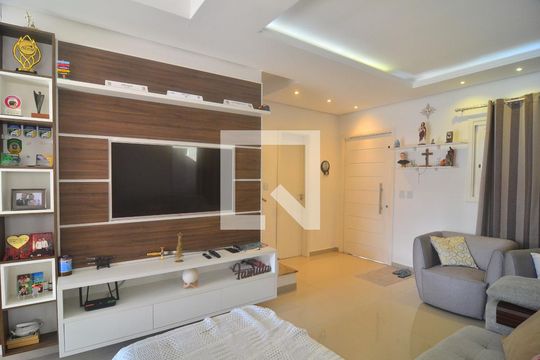 Sala de casa de condomínio à venda com 3 quartos, 122m² em Harmonia, Canoas