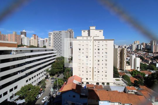 Vista da varanda  de kitnet/studio para alugar com 1 quarto, 24m² em Perdizes, São Paulo