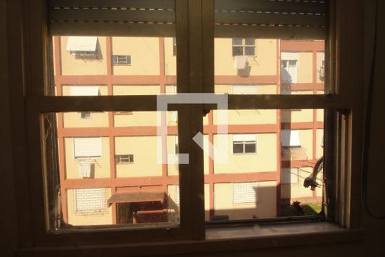 Vista da Sala de apartamento à venda com 2 quartos, 55m² em Camaquã, Porto Alegre