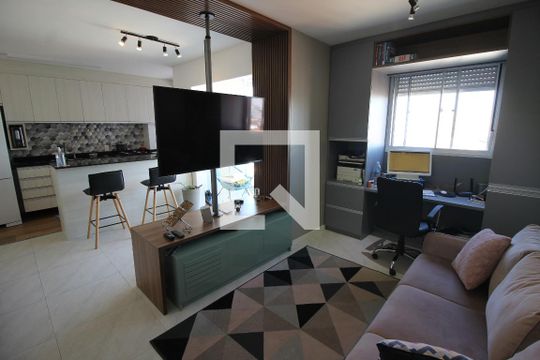 Sala de apartamento à venda com 1 quarto, 56m² em Catumbi, São Paulo