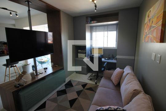 Sala de apartamento à venda com 1 quarto, 56m² em Catumbi, São Paulo