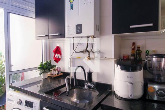 Área de Serviço de apartamento à venda com 2 quartos, 54m² em Brás, São Paulo
