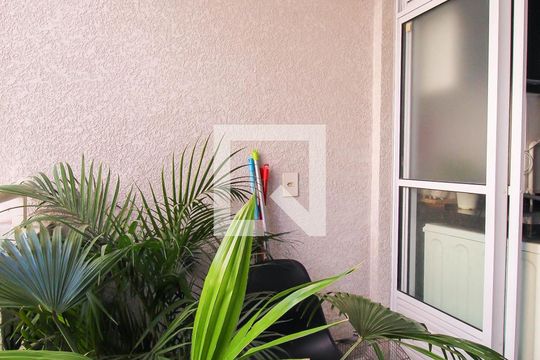 Varanda de apartamento à venda com 2 quartos, 54m² em Brás, São Paulo