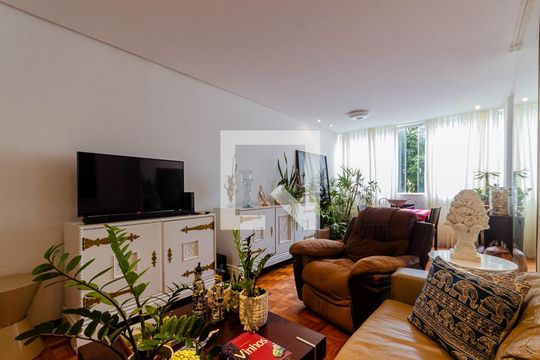 Sala de apartamento para alugar com 3 quartos, 105m² em Barra, Salvador