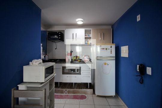 Cozinha de apartamento para alugar com 3 quartos, 58m² em Jardim Maria Eugenia, Sorocaba