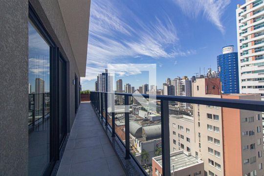 Área comum de kitnet/studio para alugar com 1 quarto, 32m² em Batel , Curitiba