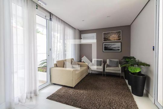 Hall de apartamento para alugar com 1 quarto, 35m² em Campo Belo, São Paulo