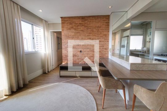 Sala de apartamento para alugar com 1 quarto, 42m² em Jardim Vila Mariana, São Paulo