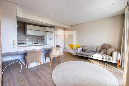 Sala de apartamento para alugar com 1 quarto, 42m² em Jardim Vila Mariana, São Paulo