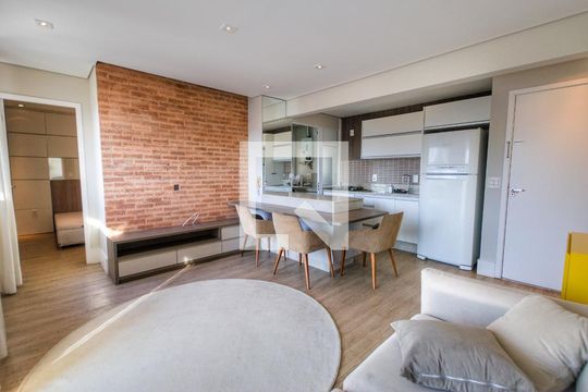 Sala de apartamento para alugar com 1 quarto, 42m² em Jardim Vila Mariana, São Paulo