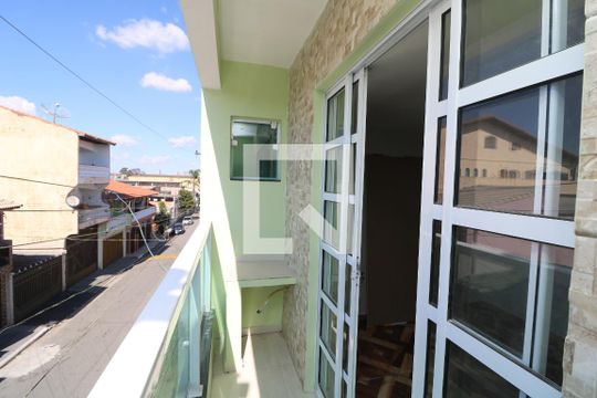 Varanda da Sala de casa para alugar com 1 quarto, 45m² em Parque São Rafael, São Paulo