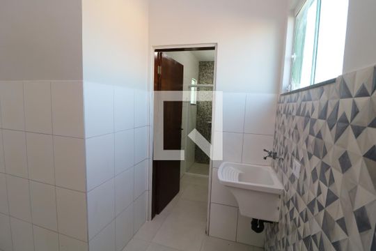 Área de Serviço de casa para alugar com 1 quarto, 45m² em Parque São Rafael, São Paulo
