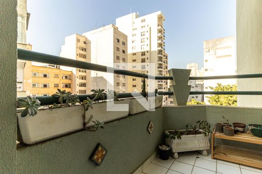 Varanda de apartamento para alugar com 1 quarto, 33m² em Consolação, São Paulo