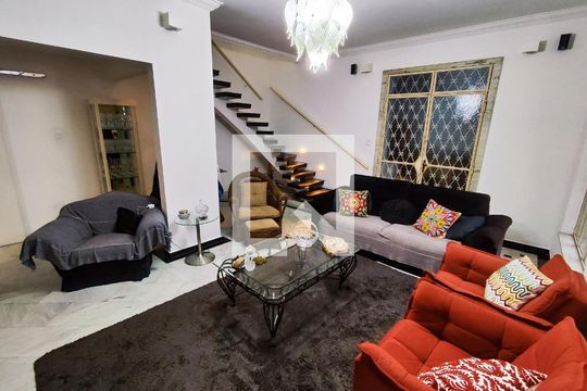 Sala de casa de condomínio à venda com 4 quartos, 300m² em Lins de Vasconcelos, Rio de Janeiro