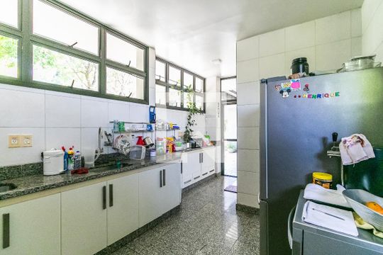 Cozinha de casa à venda com 5 quartos, 7272m² em Garças, Belo Horizonte