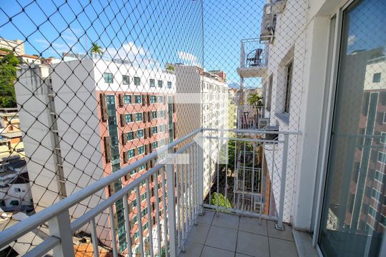 Varanda da Sala de apartamento para alugar com 1 quarto, 50m² em Centro, Rio de Janeiro