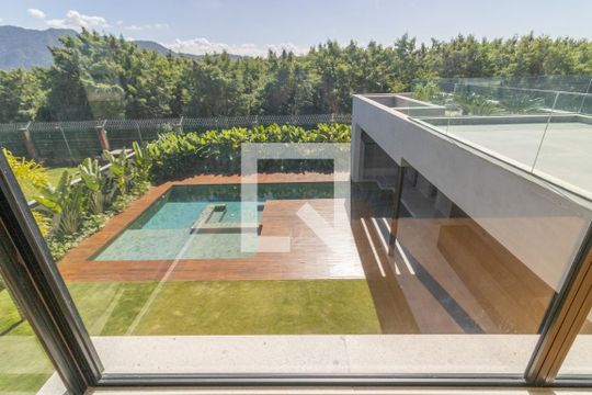 Suíte Master 1 - vista de casa de condomínio à venda com 4 quartos, 1200m² em Barra da Tijuca, Rio de Janeiro