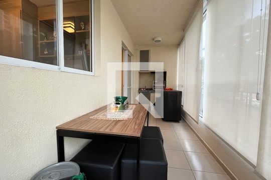 Varanda de apartamento à venda com 3 quartos, 102m² em Vila Mascote, São Paulo