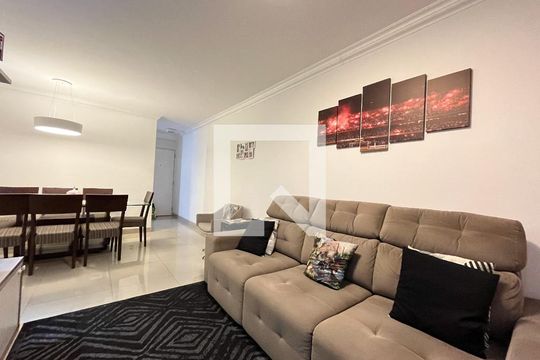 Sala de apartamento à venda com 3 quartos, 102m² em Vila Mascote, São Paulo