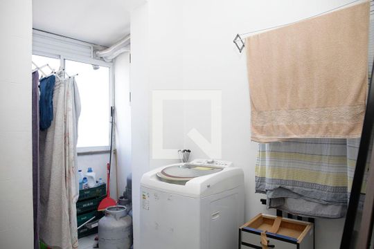 Área de Serviço de apartamento à venda com 4 quartos, 148m² em Centro Histórico, Porto Alegre