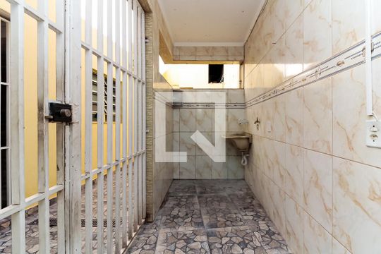 Área de Serviço de casa para alugar com 2 quartos, 72m² em Lauzane Paulista, São Paulo