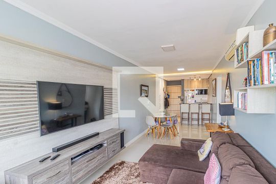 Sala de apartamento à venda com 3 quartos, 87m² em Centro, Canoas