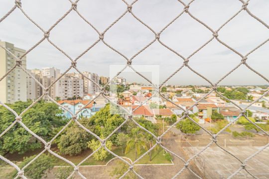 Sala-Vista de apartamento à venda com 3 quartos, 87m² em Centro, Canoas