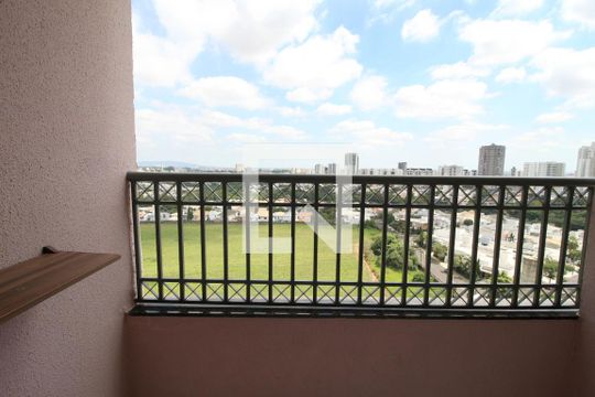 Varanda da Sala de apartamento para alugar com 2 quartos, 64m² em Parque Campolim, Sorocaba