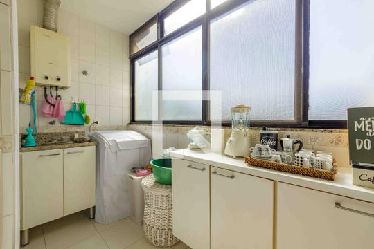 Área de Serviço de apartamento à venda com 3 quartos, 111m² em Recreio dos Bandeirantes, Rio de Janeiro