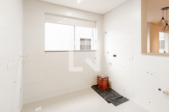 Cozinha e Área de Serviço de apartamento para alugar com 2 quartos, 61m² em Afonso Pena, São José dos Pinhais