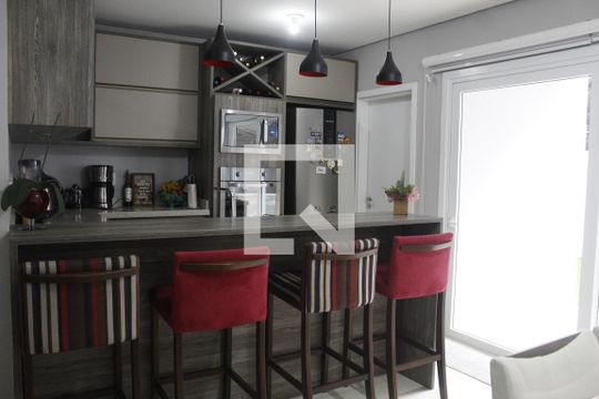 Cozinha de casa à venda com 3 quartos, 140m² em Oriçó, Gravataí