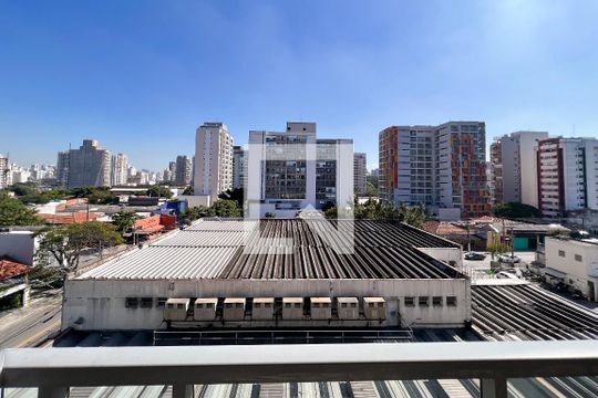 Vista de kitnet/studio à venda com 0 quarto, 25m² em Indianópolis, São Paulo