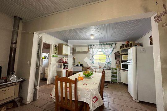 Cozinha de casa à venda com 3 quartos, 65m² em Santos Dumont, São Leopoldo