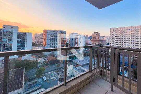 Sacada de apartamento à venda com 1 quarto, 36m² em Indianópolis, São Paulo