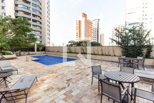 Área Comum - Piscina de apartamento para alugar com 3 quartos, 115m² em Chácara Inglesa, São Paulo