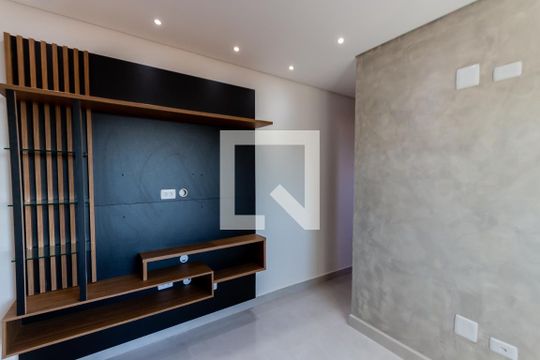 Sala de apartamento à venda com 2 quartos, 120m² em Campestre, Santo André