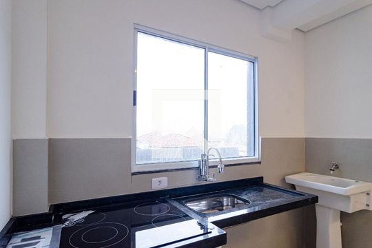 Cozinha de apartamento para alugar com 1 quarto, 39m² em Cidade Vargas, São Paulo