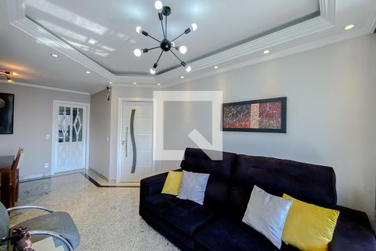 Sala de apartamento à venda com 3 quartos, 100m² em Vila Regente Feijó, São Paulo