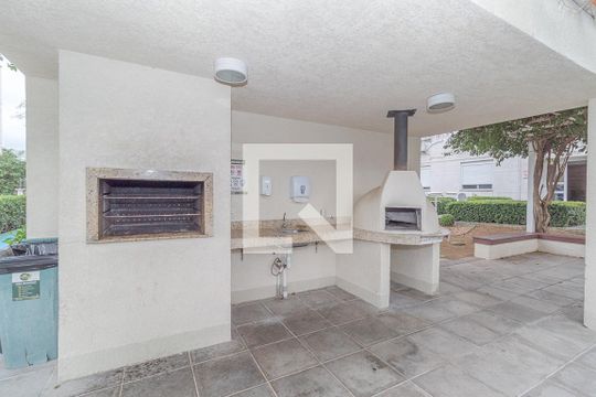 Área comum - Churrasqueira de apartamento para alugar com 3 quartos, 90m² em Rubem Berta, Porto Alegre