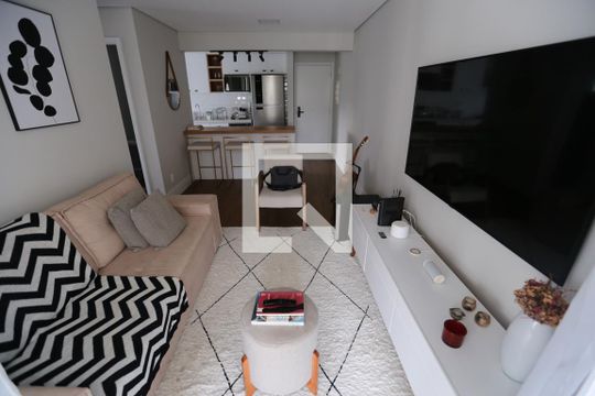 Sala de apartamento para alugar com 2 quartos, 65m² em Jardim Ampliação, São Paulo