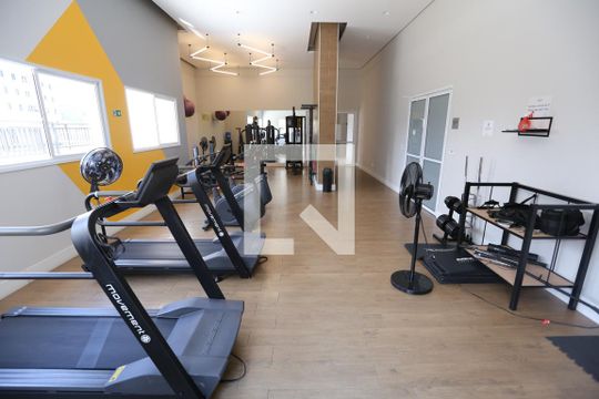 Área comum - Academia de apartamento para alugar com 2 quartos, 65m² em Jardim Ampliação, São Paulo