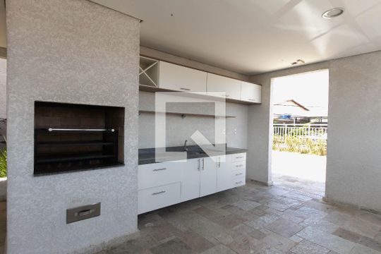 Área comum - Churrasqueira de kitnet/studio à venda com 1 quarto, 24m² em Vila Campanela, São Paulo